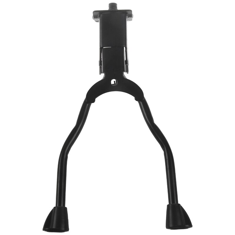 1 Pcs Stable Iron Double Leg Mount Stand Bicycle Kick Stand & 1 Pair Retro Bike Handlebar Grips Bike Handle