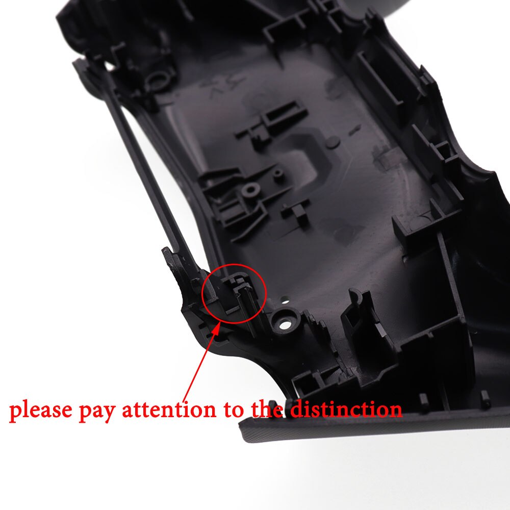 TingDong Full Plastic Hard Shell + Buttons Mod Kit For JDS JDM-050 055 For PS4 5.0 Controller Housing Cover Case