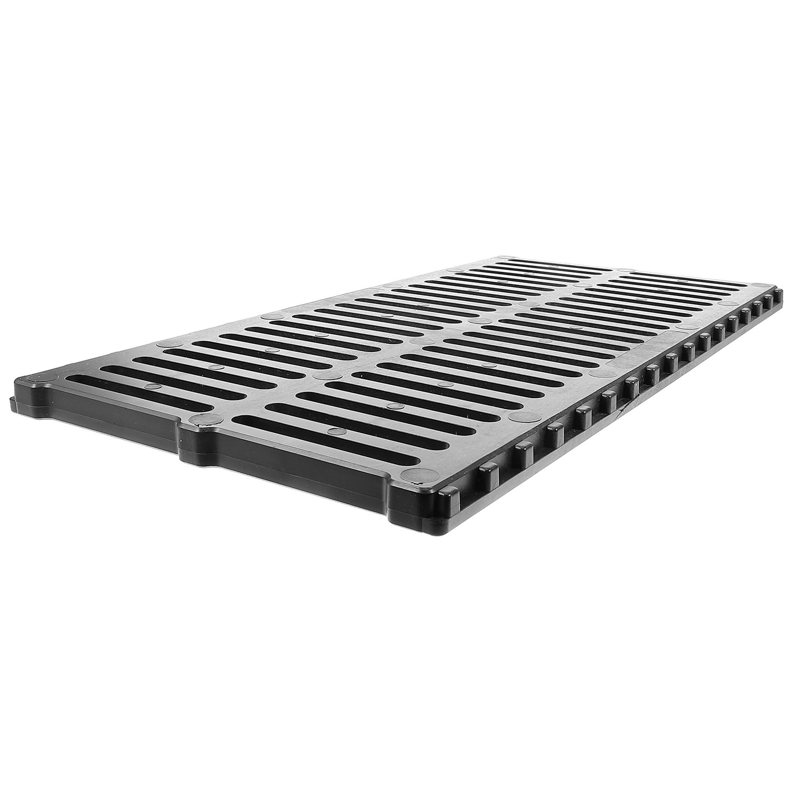 Plastic Trench Cover 500x200x20mm Drain Grate Kitchen Restaurant Sewer Replaceable City Drainage Accessories Resin Manhole Cover