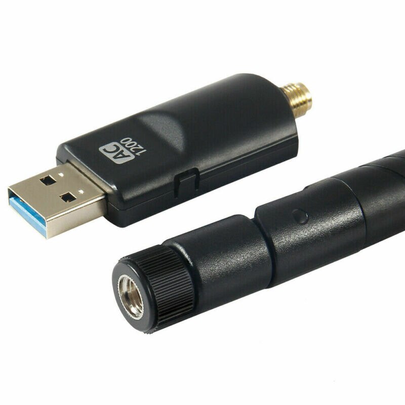 600 mbps usb wifi-adapter donglekort trådløst netværk bærbar stationær pc-antenne