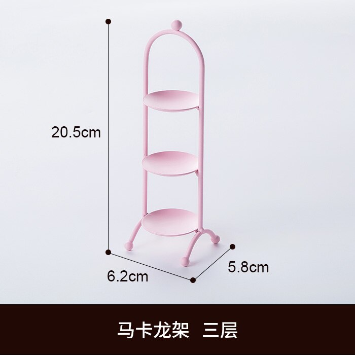 Roze Zoete Dessert Tafel Leverancier Baker Showcase Cake Stand Bruiloft Props Decoratie Gereedschappen Hollow Lace Tray Dessert Candy Bar: NO 6