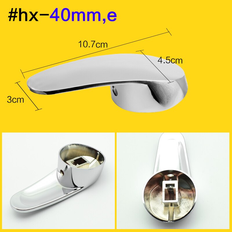 And Retail Deck Mount Waterfall Bathroom Faucet Vanity Vessel Sinks Mixer Tap Replacement Faucet Handle: 40mm e