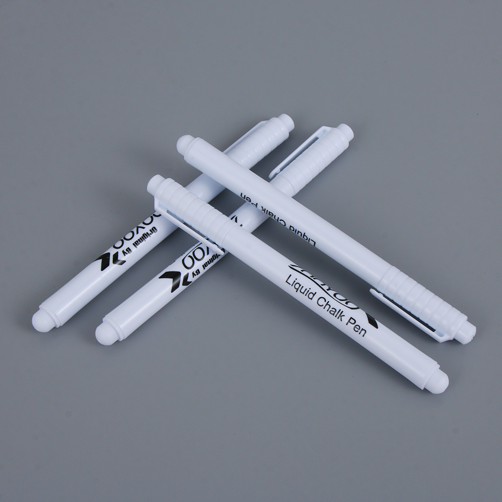 1/5/10 pcs White Liquid Chalk Pen Marker Glass Windows Chalkboard Blackboard Writing Drawing Liquid Ink Pen Erasable