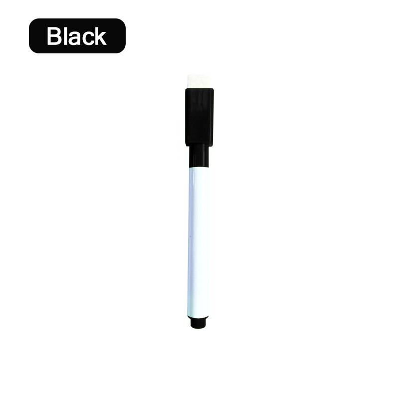 Drawing Whiteboard Markers Magnetic Dry Eraser Markers Glass Ceramics White Board Pen School Supplies Dry Markers Children's Pen: Black