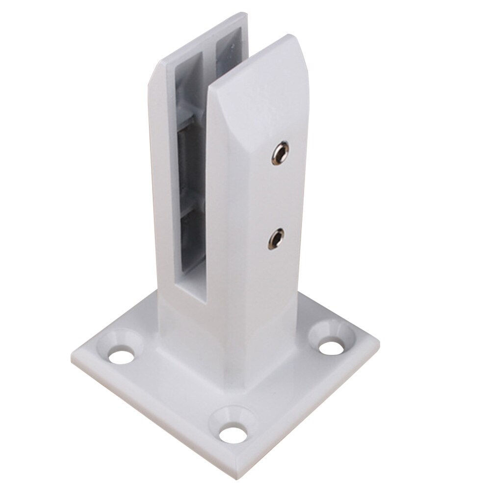 Floor Standing Home Fixed Pool Balcony Clip Glass Clamp Fence Stainless Steel Stairs Easy Install Support Brackets Shelf Post