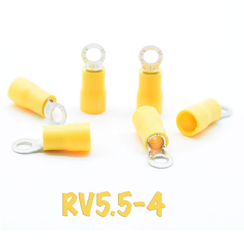 3,7 Mm Ringverbinder – Gelb Isolierte Crimpklemme Produktbild-Vorschau 3