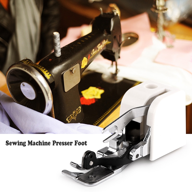 Side Cutter Overlock Naaimachine Presser Foot Voeten Naaimachine Attachment Voor Alle Lage Shank Singer Janome Brother