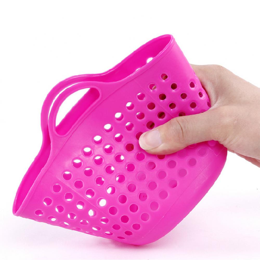 Mini panier de rangement de bureau en plastique, corbeille à papier, pour produits cosmétiques