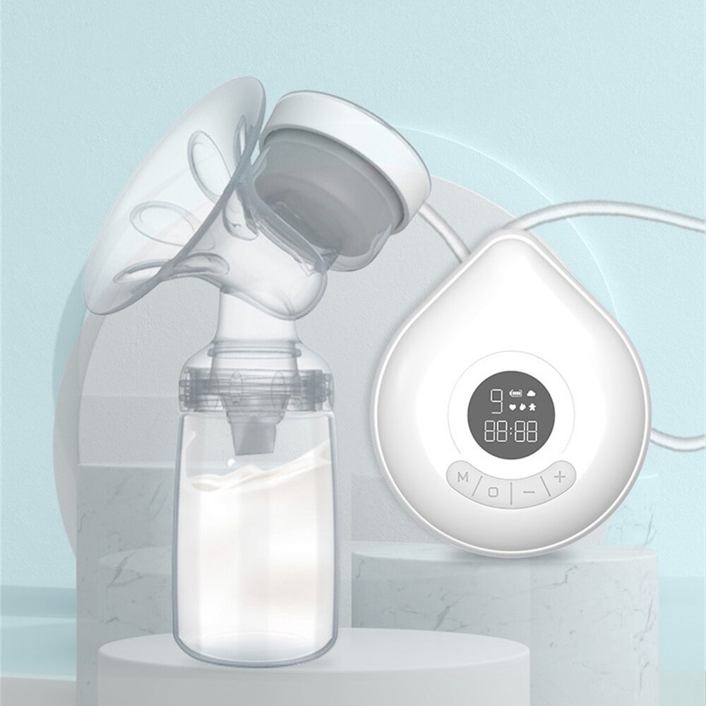 Breast Pumps With Milk Bottle Rechargeable Breast Reliever Painless Breast Feeding Electric Baby Feeding