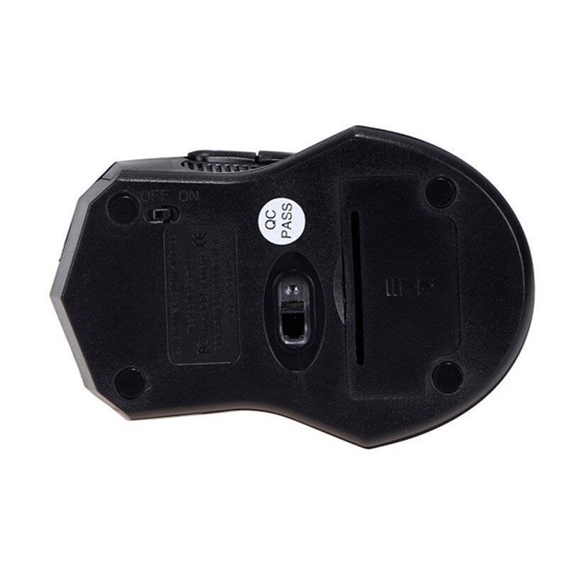 Mus 6d,2.4 ghz mus optisk mus trådløs usb-modtager pc computer trådløs til laptop dec 3