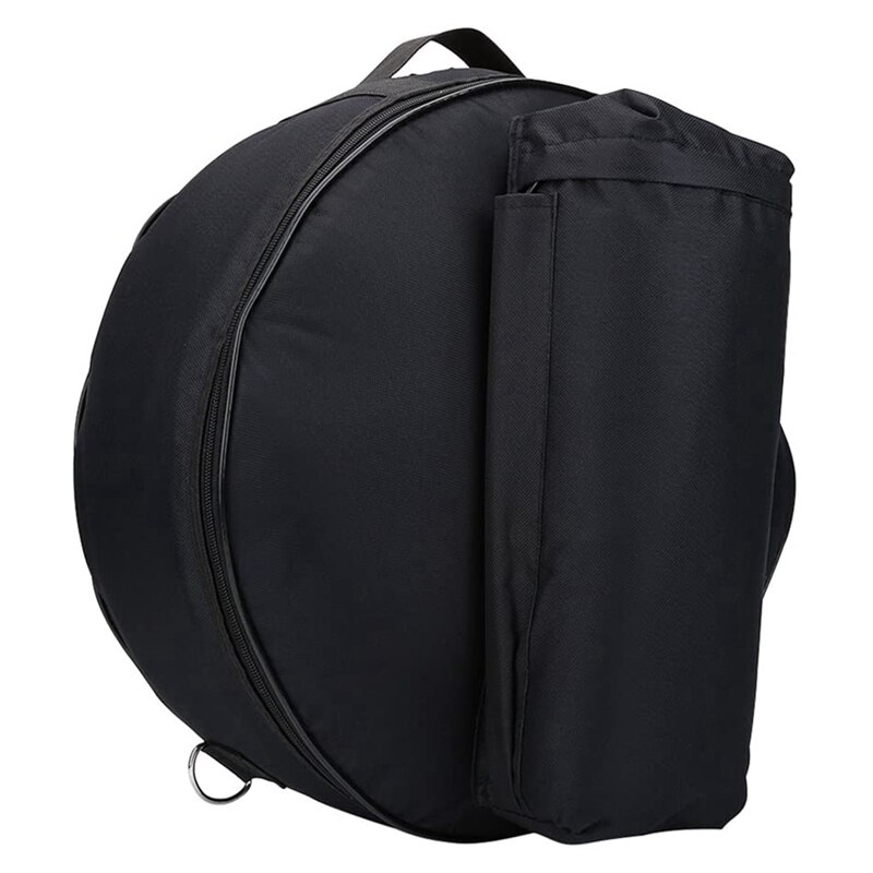 HK.LADE Snare Trommel Tasche, Tragbare Oxford Tuch Snare Trommel Rucksack Wasserdicht Fall mit Außerhalb Taschen Abnehmbare Schulter Gurt