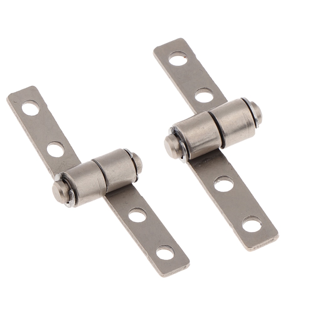 Charnière de positionnement à Friction | 2 pièces Nickel 0,1n. m, Rotation de 360 degrés couple, trou de 3.3mm et longueur de 19mm