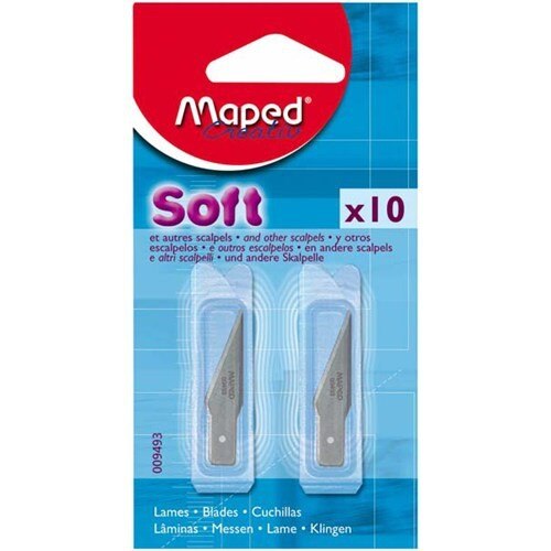 Maped Zachte Cutter Spare Blade 10 Pcs 009493