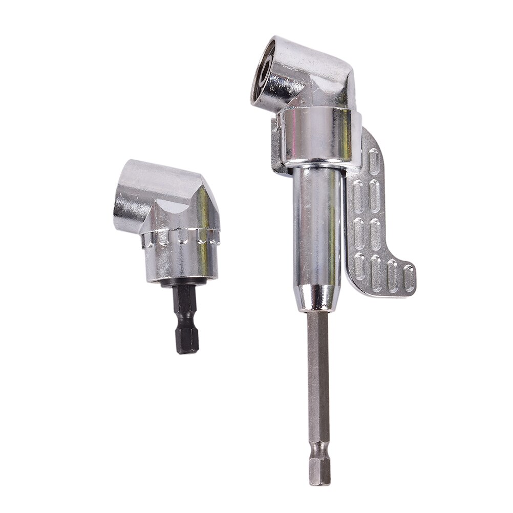 105Degree Screwdriver Bit Holder 1/4"Hex Socket Close Corner Tool Right Angle Drill Extension Shank Driver Drilling Screwdriver: Mini