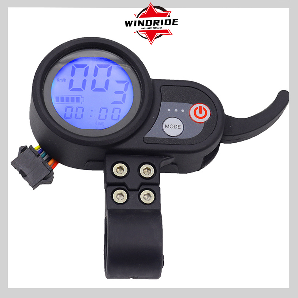 JP Controller motore Brushless 36V/48V/52V/60V regolatore di velocità con pannello Display LCD impermeabile per Scooter bici elettrica: YELLOW