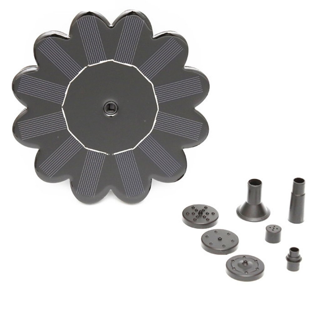 Solar Fountain Garden Kit Solar Water Pump Outdoor Landscape Fish Pool Pond Solar Water Pump Floating Fountain Garden Decoration