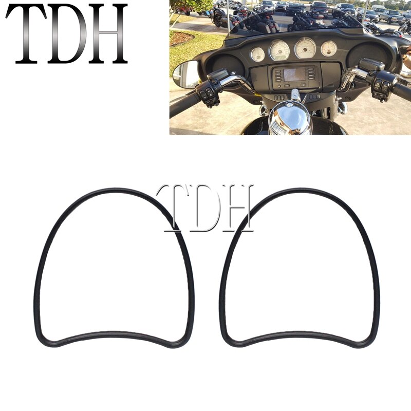 Voor Harley Touring Batwing Kuip Innerlijke Achteruitkijkspiegels Custom Side Spiegel