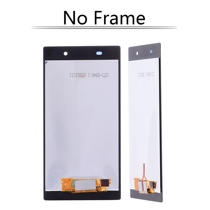5.0 '' aaa+++ lcd-skærm til sony xperia  z1 c6902 c6903 l39h lcd-skærm touchskærm med ramme digitizer samling gratis værktøjer