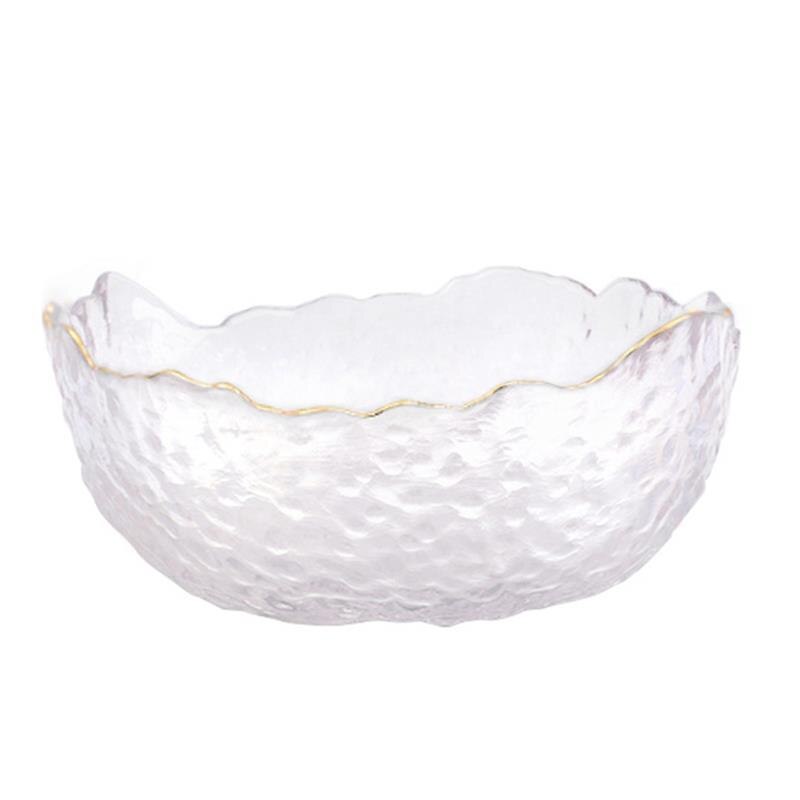 Slakom Glazen Kom Fruit Decoratie Fruit Salade Noodle Kom Transparante Glazen Rijstkom Craft Decoratie Voor Keuken: 1