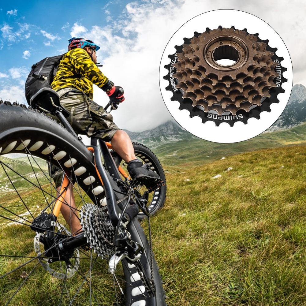 Mountain Bike Flywheel High-Strength Steel Mountain Bike Flywheel Wear Resistance High Noise-Free Bicycle 7 21-Speed Flywheel