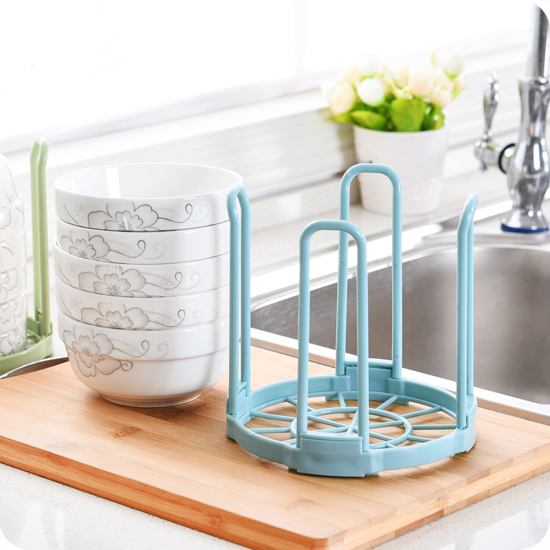 Plastic dish rack kitchen tableware storage rack drain rack dish rack shelf put bowl shelf LB912117