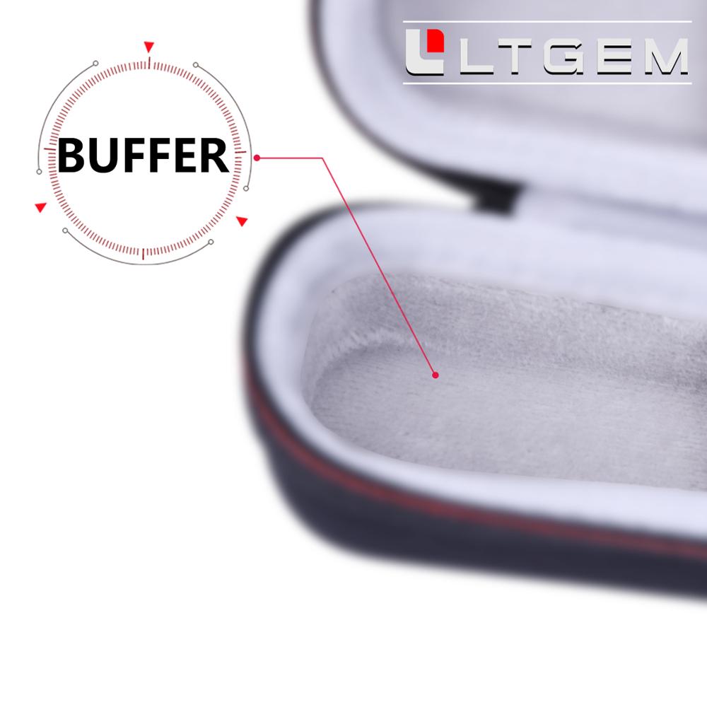 Ltgem støtsikker eva hard case for leapfrog rocklt twist håndholdt læringsspillsystem