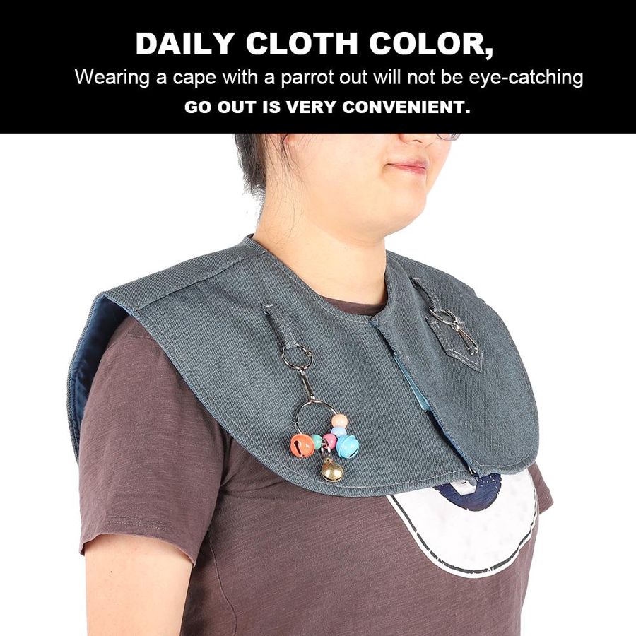 Parrots Shoulder Protector Anti-scratch Shawl Parrots Pad Shoulder Cape Pet Anti-scratch Shoulder Protector Bird Parrot Supplies
