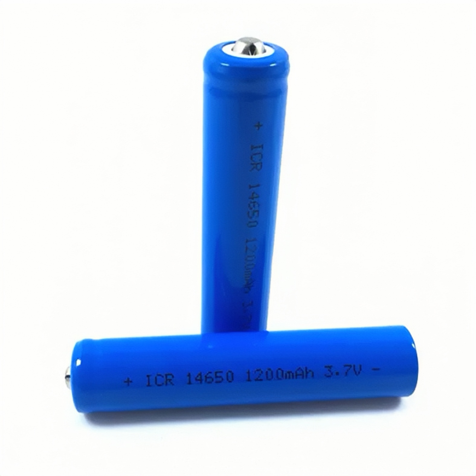 14650 battery 3.7V 1200mAh Rechargeable lithium battery Charger for Smartwatch Electric drill bluetooth Walkie talkie Multimeter: GRAY
