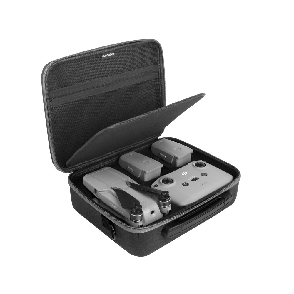 Mavic luft 2 bag bærbar bæreveske multifunksjonell skulderveske drone bag fjernkontroll oppbevaringspose til dji mavic luft 2: Skulderveske