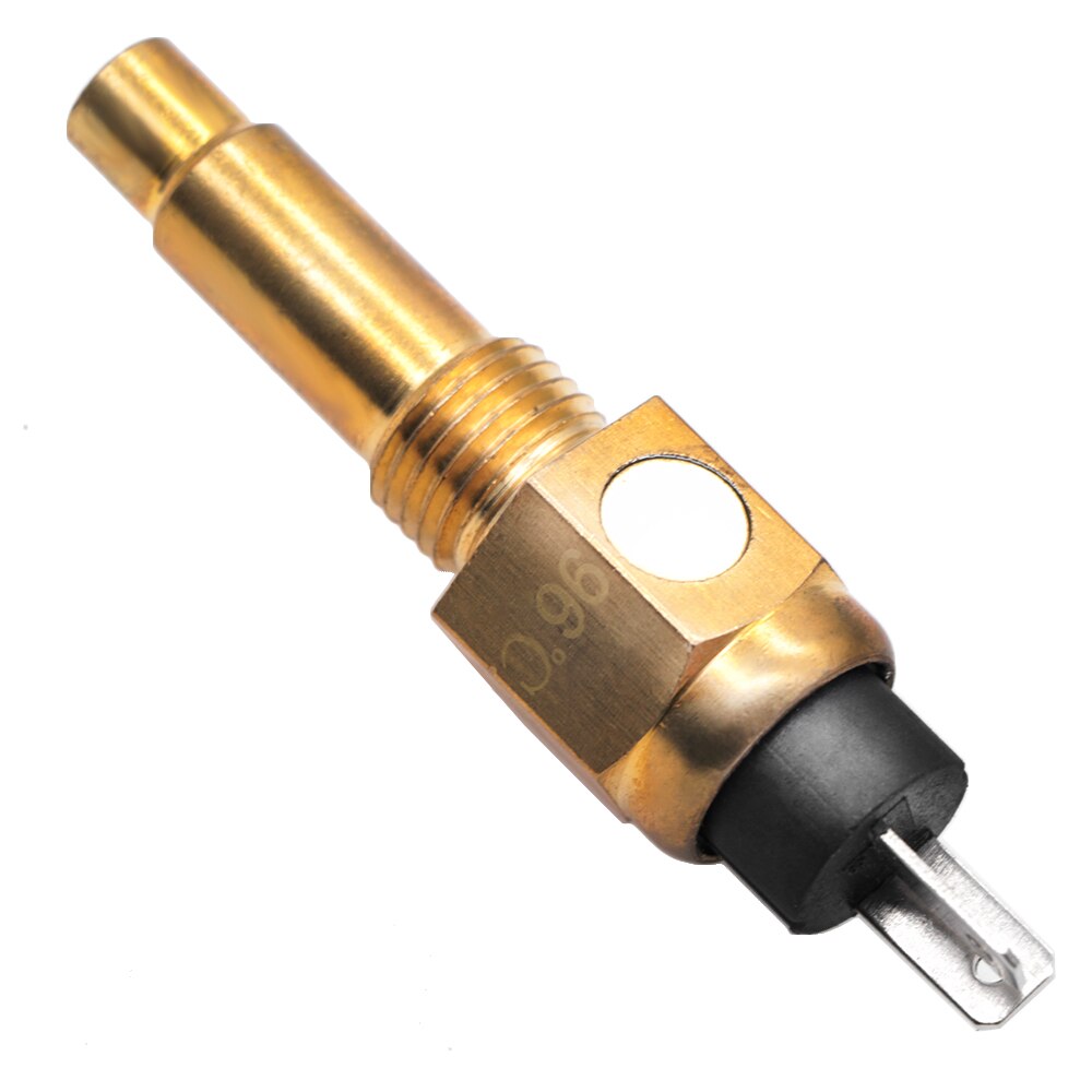 Water Temp Sensor M14*1.5 M16*1.5 Water Temperature Sender 3/8 NPT With Alarm Temp 96 Degree