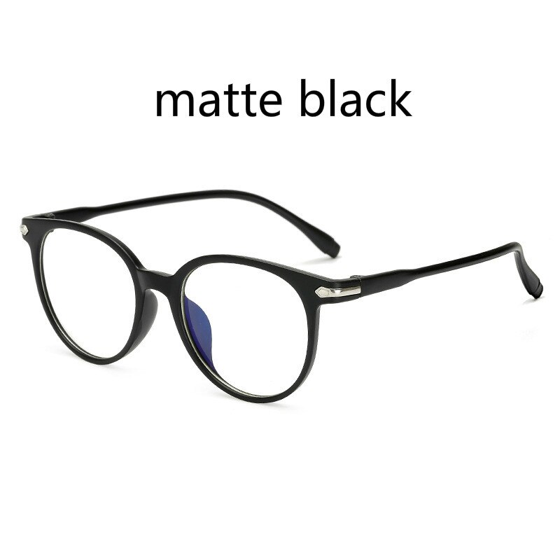 Cat eye kvinder anti-blå briller mænd computerspil beskyttelsesbriller stel kvinder komfortable unisex kontorbriller: 3002-5