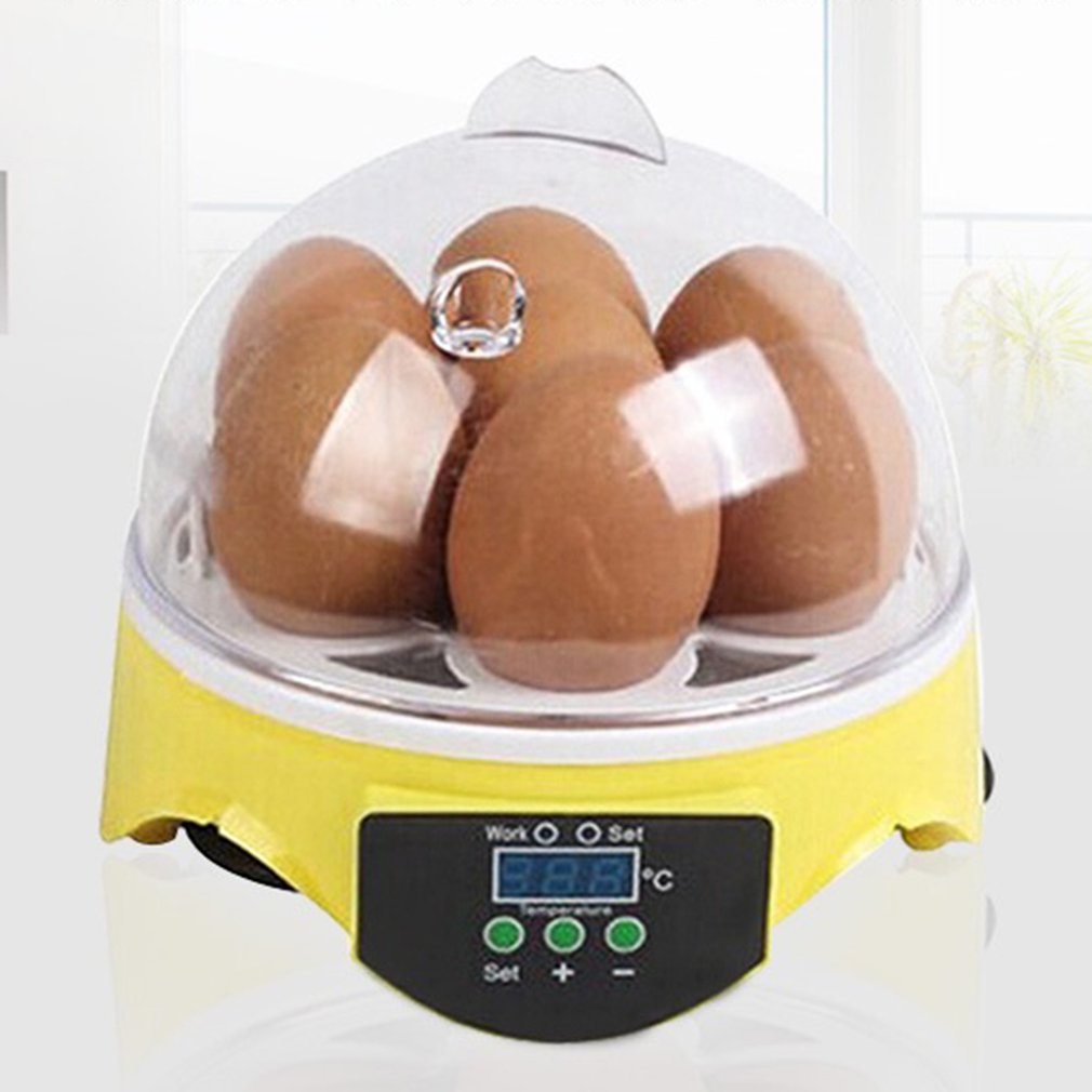 7 eggs incubator bird egg incubator semi-automatic miniature egg incubator pigeon household incubators