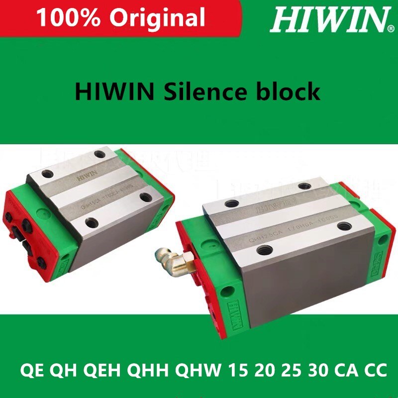 HIWIN Stille Block wagen QEH15CA QEH20CA QEH25CA QHH15CA QHH20CA QHH25CA QHH30CA QHW20CC QHW25CC QHW30CC QHW20HC QHH25Ha CNC
