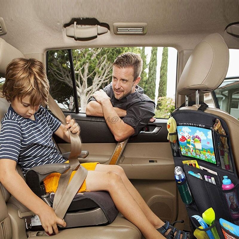 Housse de protection arrière de siège de voiture pour enfants