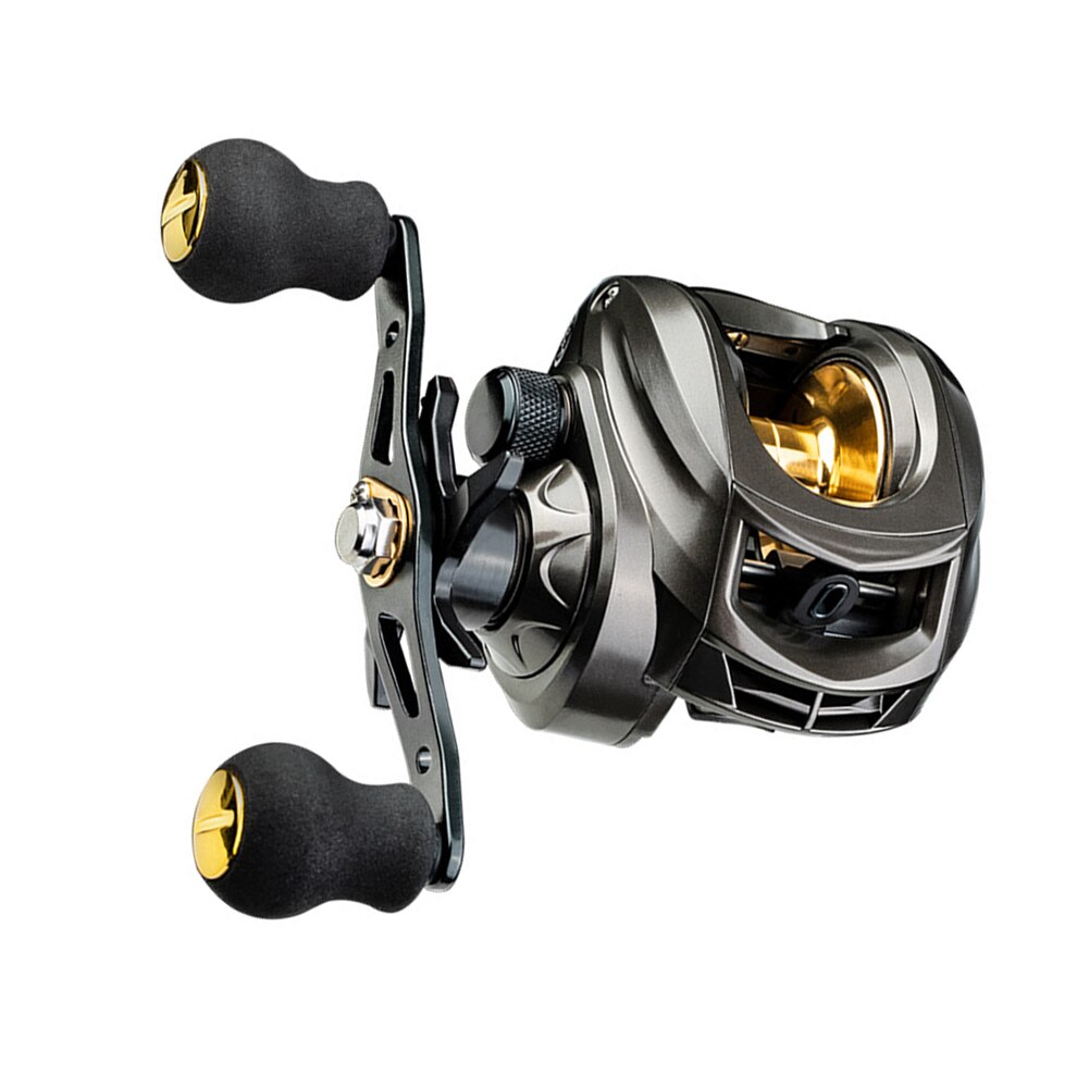 Metal Spool Baitcasting Vissen Baitcasting Reel Alle Metalen Spool Max Drag Fishing Wheel Magnetische Metalen Casting reel: AK2000 left hand 