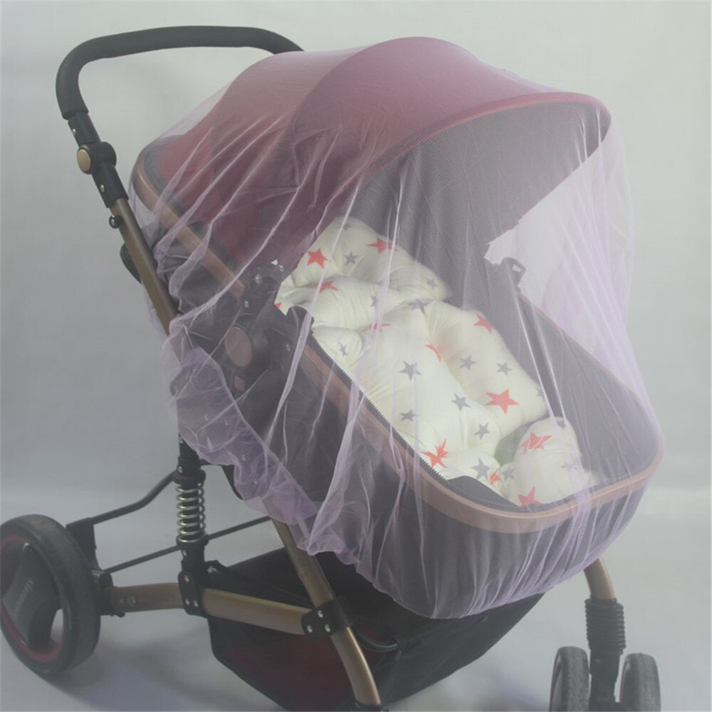 Carrito de bebé con mosquitera, 6 colores, red para cochecito de niño, dosel para cuna de bebé
