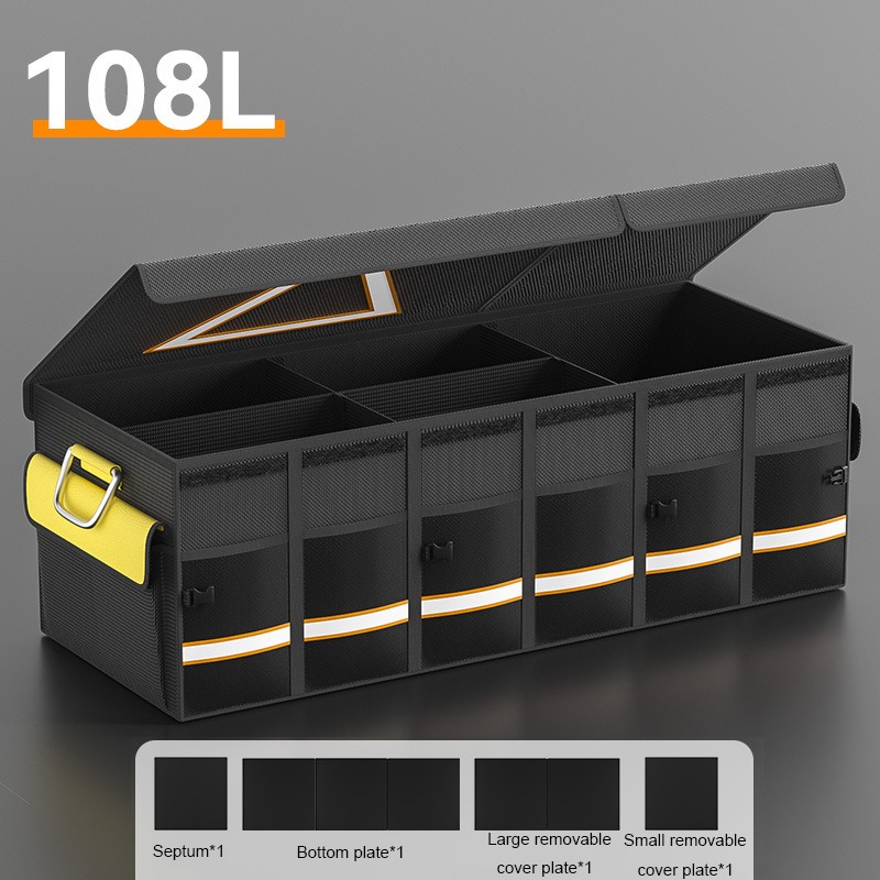 Car Rack Storage Box Car Trunk Storage Box Large Capacity Collapsible D... – Grandado
