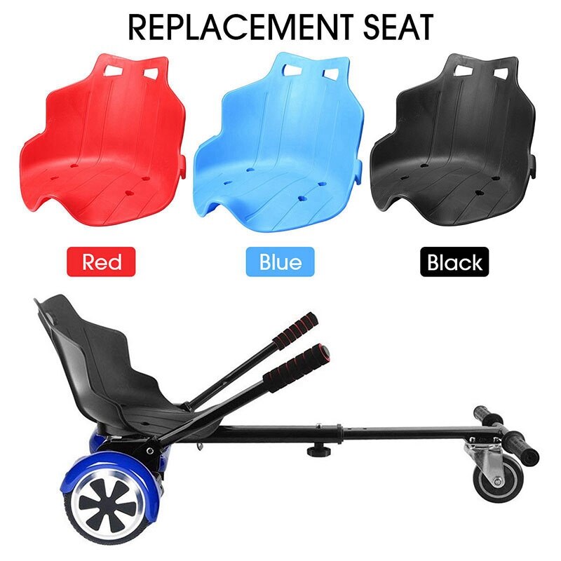 Plastic Seat for Kart Hoverboard Seat Attachment Kart Accessories Adults Kids Electric Self Balancing Scooter