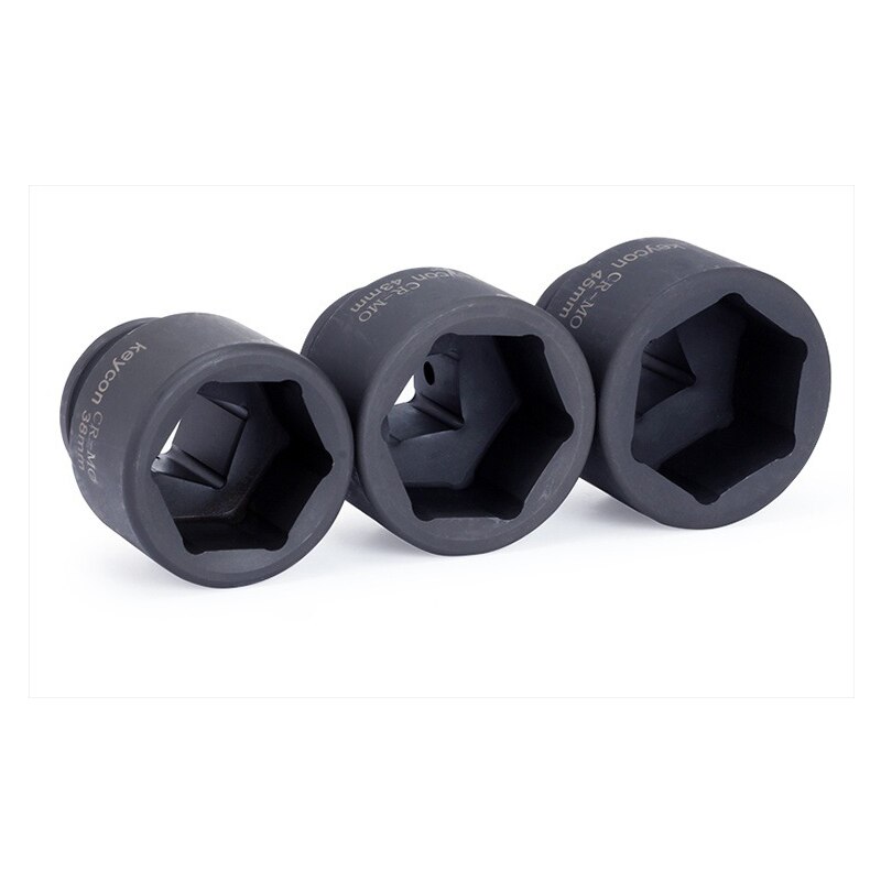 3/4 "prise à Impact robuste 41-65MM Hex noir prises d'air métrique mur profond Air Adopter jeu de douilles à Impact clé de réparation automatique