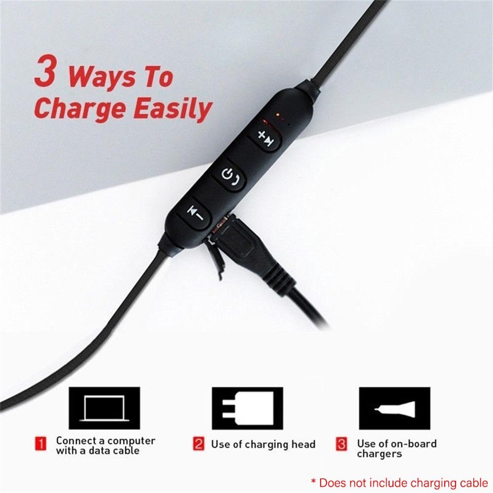 Fone de ouvido XT11 Bluetooth, earbuds magnéticos´sem fio com microfone para iPhone Samsung e Xiaomi, fita para pescoço para esportes