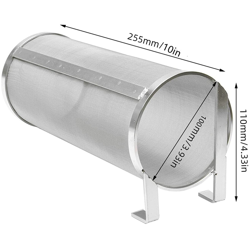 Dry Beer Hopper Filter, Stainless Steel Hopper Spider Beer Filter for Home Brew Hops Beer Wine or Coffee