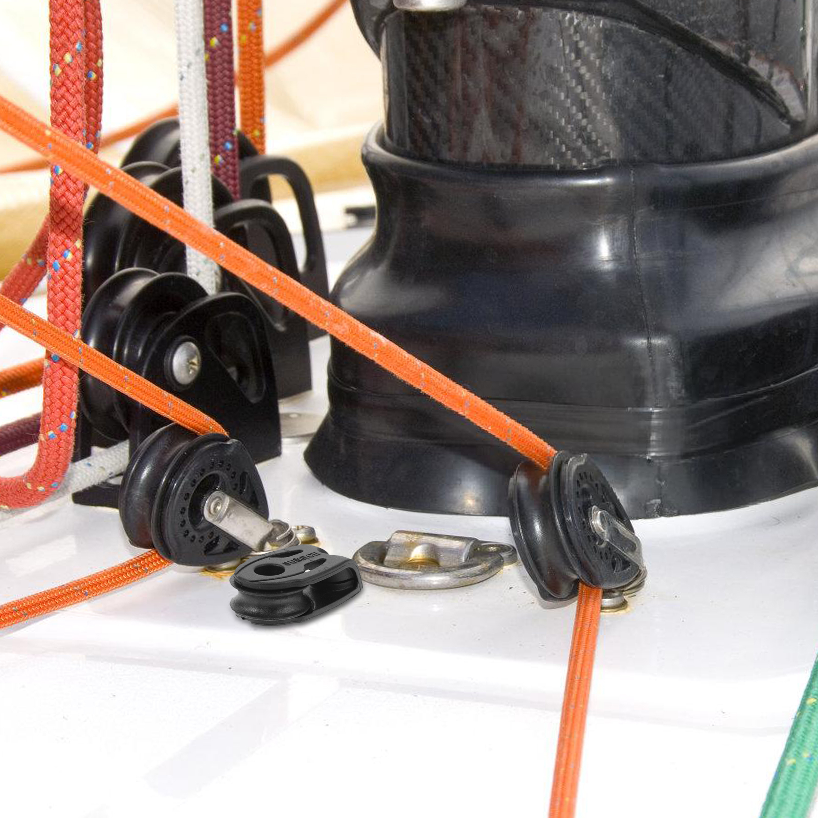 Accessorio per puleggia per barca, blocco di vela, cavo di sollevamento per barca a vela per palestra con sistema in nylon