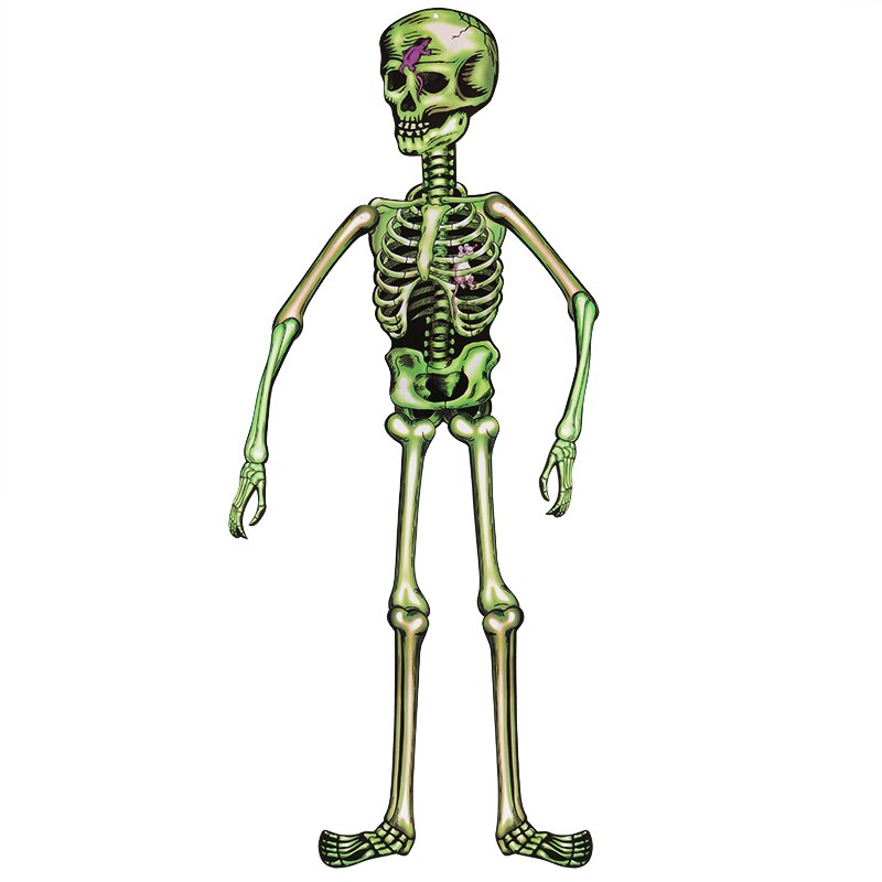 Halloween Pompoen Skelet Opknoping Banner Veranda Teken Welkom Teken Thuis Indoor/Outdoor Voordeur Veranda Yard Opknoping Decor Craft: H