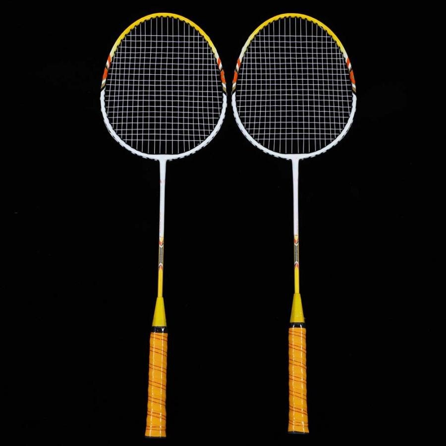 Badminton Rackets 1 Pair Badminton Racket Set Lightweight Training Racquets With Bag badminton racket