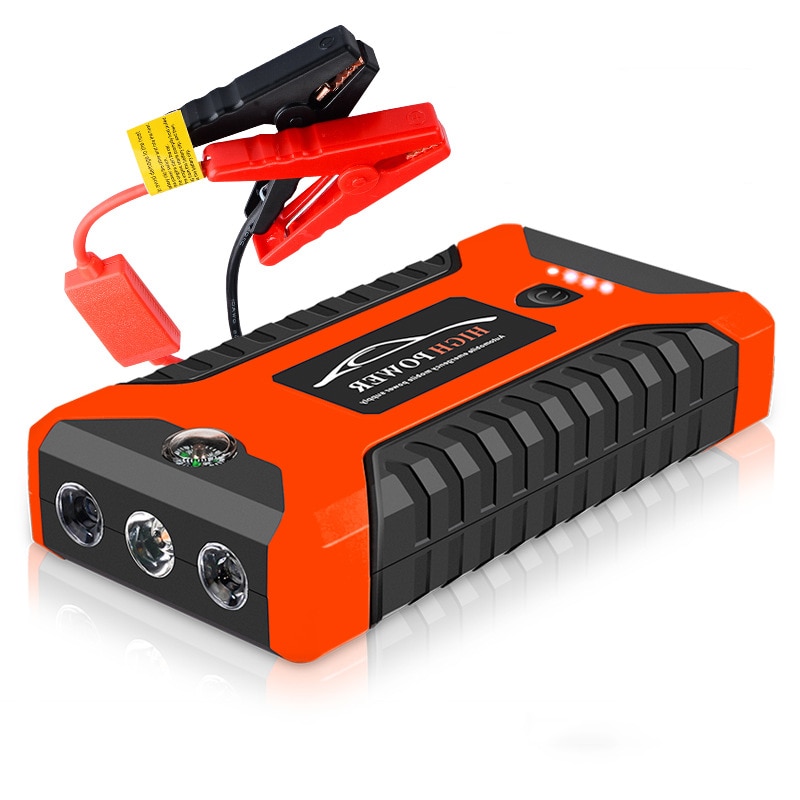 12V 20000Mah Auto Jump Starter Power Bank Draagbare Power Bank Voor Mobiele Telefoons Tablet Auto Jumper Motor Batterij auto Nood