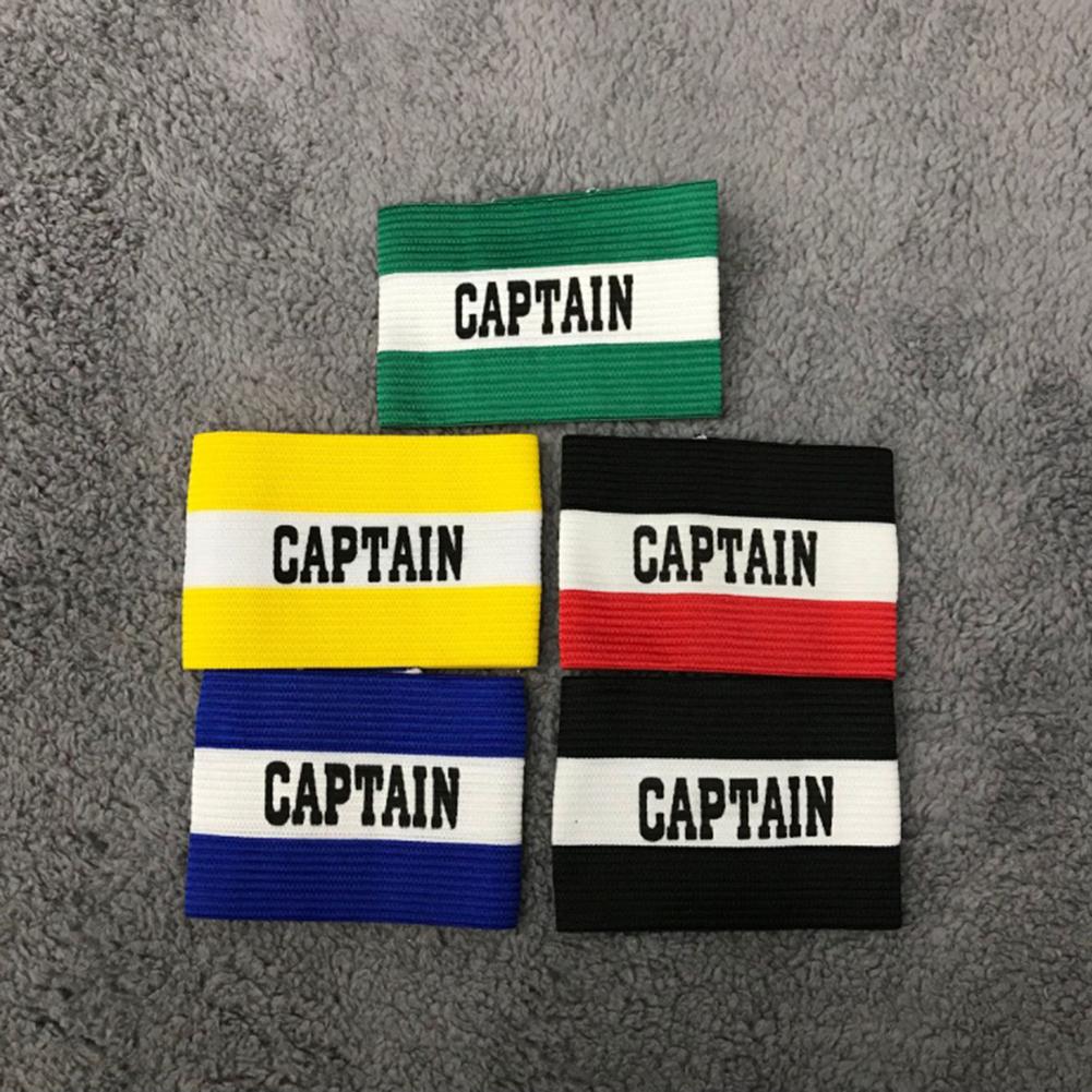 Football Captain's Armband Football Team Captain Band Arm Training Soccer Armband For Sports Games Player Tournament