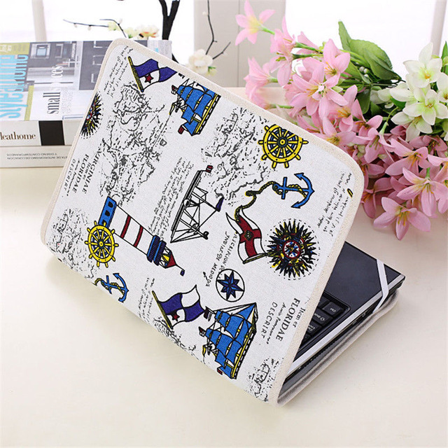 Notebook bærbar ærmetaske bomuldstaske cover til 14 /15.6 /15 tommer laptop: C