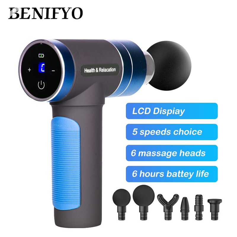 Tiefe Gewebe Muskel Massage Pistole Entspannung Abnehmen Gestaltung Schmerzen Linderung Massagegerät Vibration Fascial Pistole Für Männlich-weibliche USB Ladung