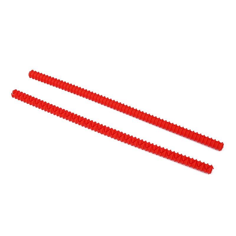 Clip de protection en Silicone pour le bord de la grille du four, 2 pièces, résistant à la chaleur, rouge, ensemble de 2 bandes isolantes pour éviter les brûlures: Default Title