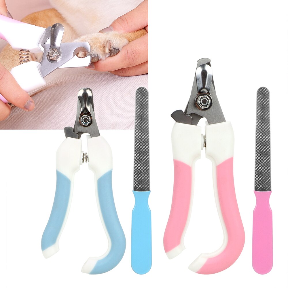 Cutter Nail File Pet Toe Care Pet nail clipper Portable Scissors Trim Nails